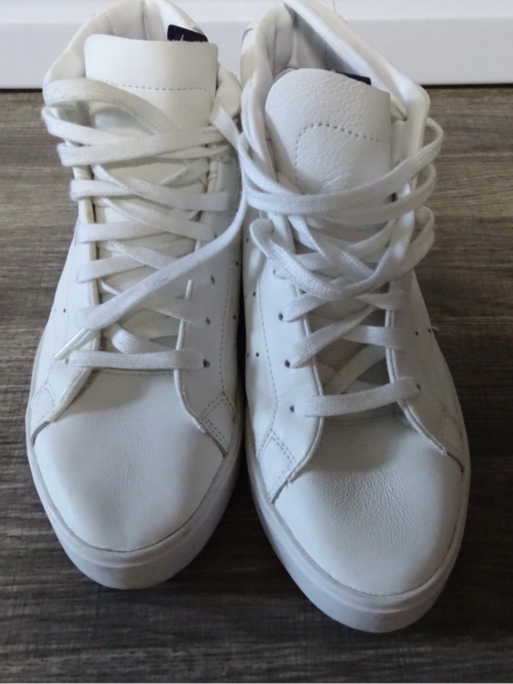 adidas woman White High-Top Sneakers